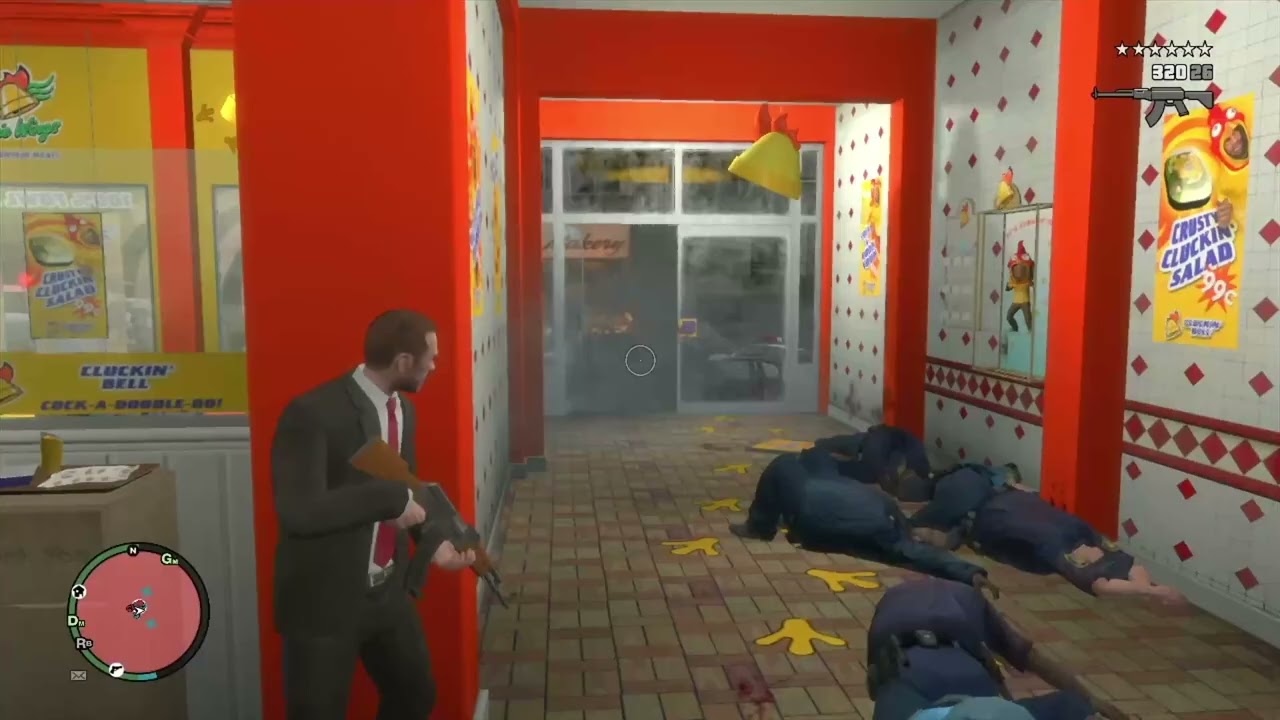 Grand Theft Auto IV: 6 Star Wanted Level Escape