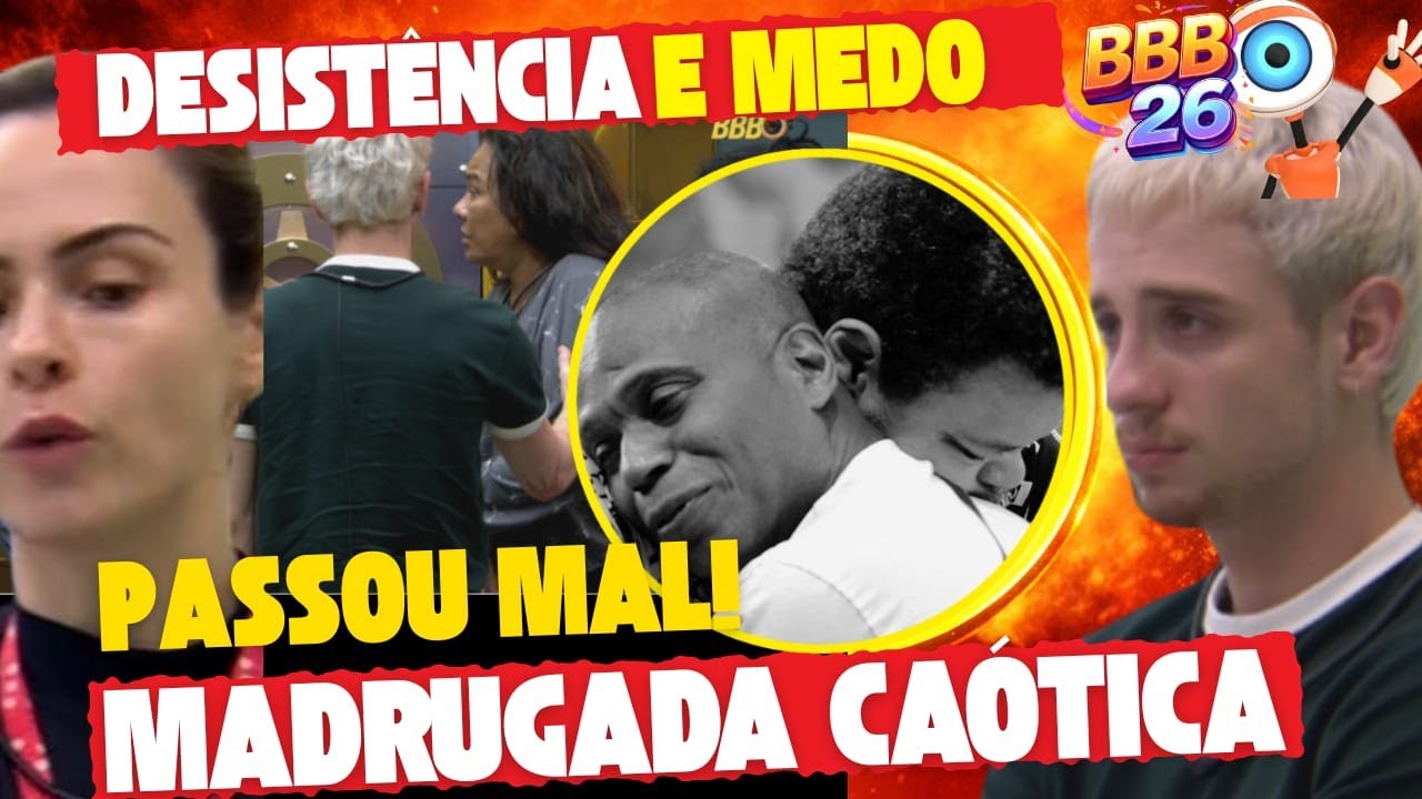 🔴BBB26 Por um Fio. Revelação CHOCANTE de Ana Paula,CHORO e Solange passando MAL! Pós SINCERÃO Causou