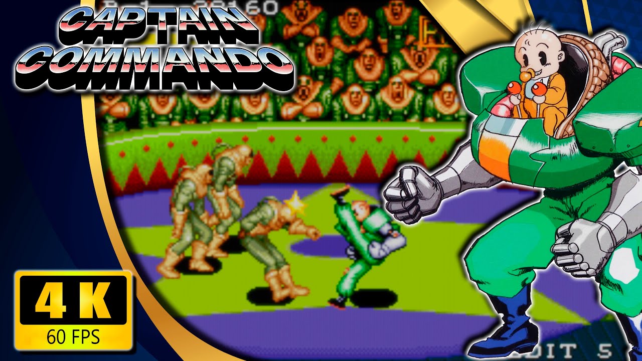 Captain Commando (SNES) 【Longplay】