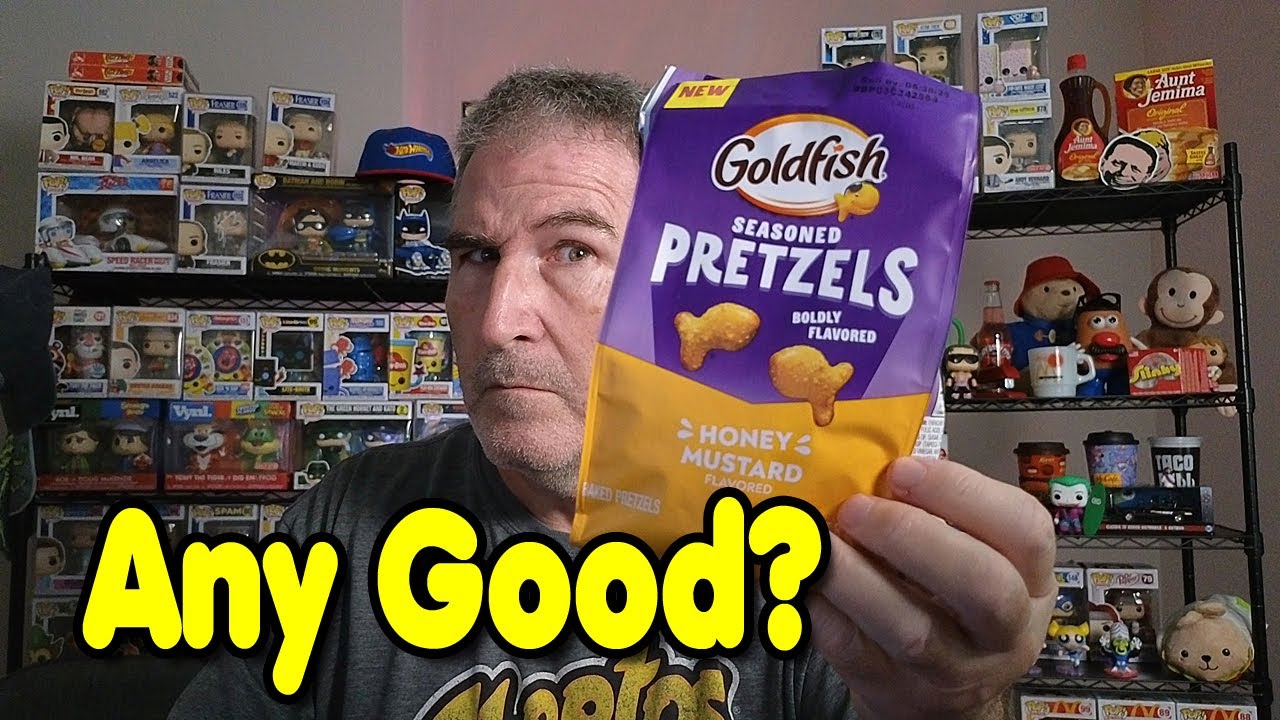 NEW Goldfish Honey Mustard Seasoned Pretzels Review