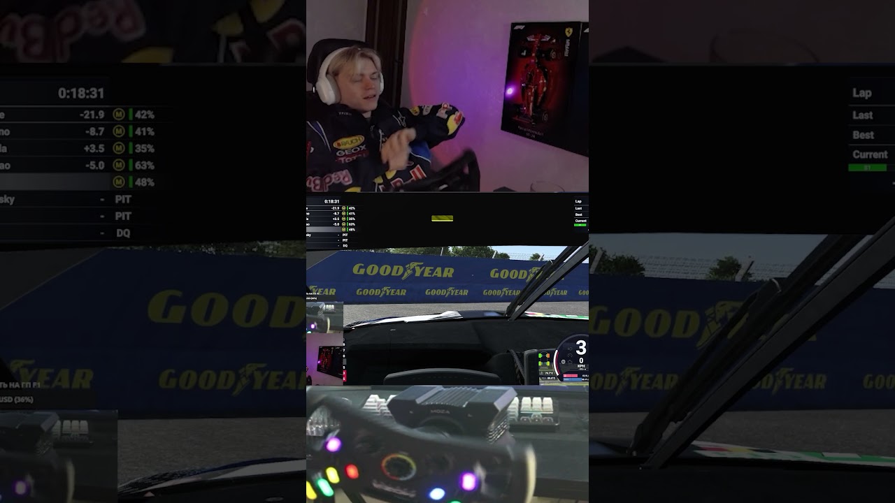 Moza R9 core #f1 #f1simracing #formula1 #gaming