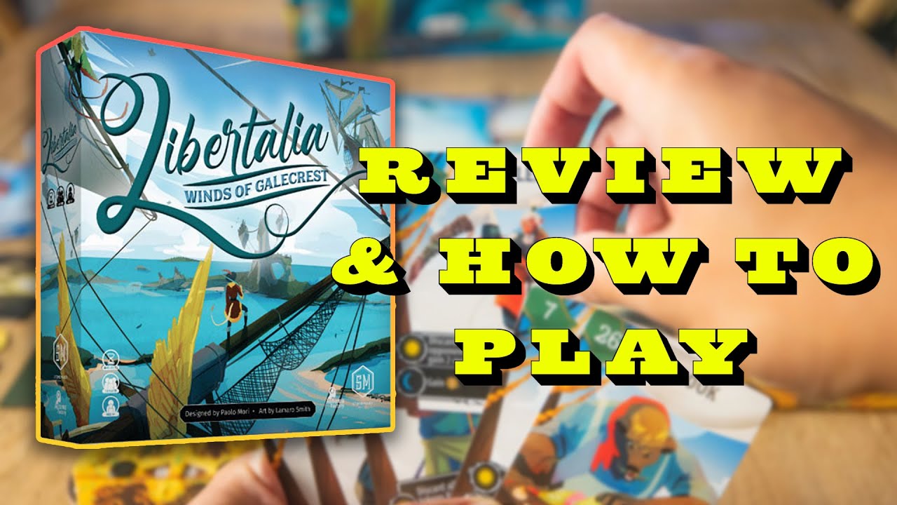 Libertalia Winds of Galecrest Review & How to Play | Piracy and Adventure, now in Galecrest!