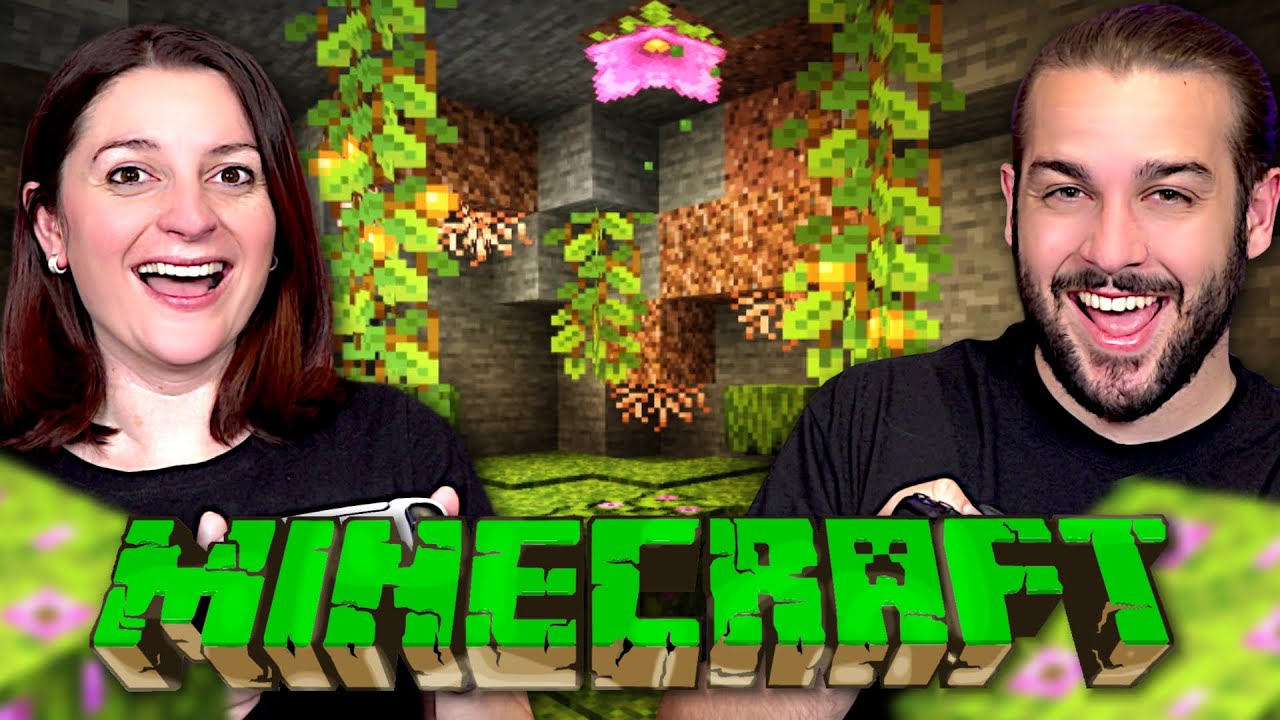 ON A ENFIN TROUVE UNE CAVERNE LUXURIANTE ! SURVIE MINECRAFT EPISODE 13 EN DUO FR