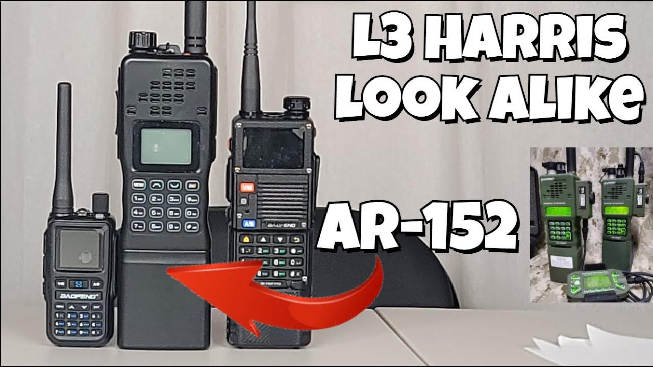 Baofeng 10W AR-152 | L3 Harris похож