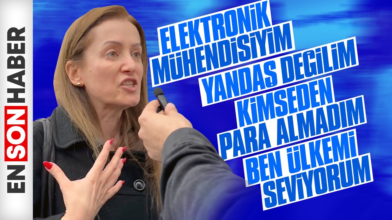 Elektronik mühendisi kadın: Kapasitesiz bir adama nasıl oy vereyim? Gençler Sokakta Soruyor İstanbul