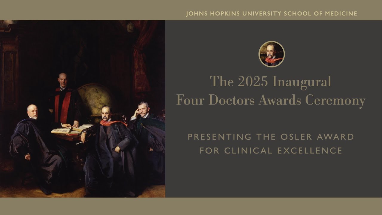 The Inaugural Four Doctors Award Ceremony Honoring Dr. Paul G. Auwaerter, MD