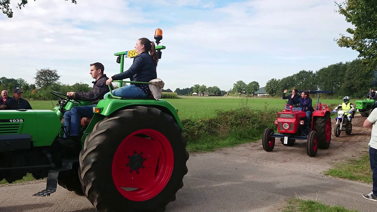 Oldtimer trekker toertocht 2018