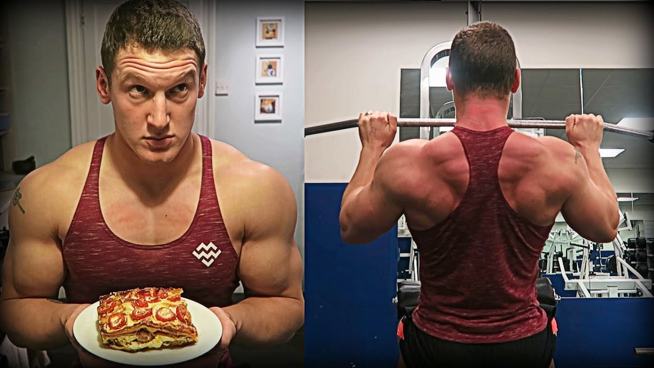 IIFYM Evening of Eating! Ep. 34 - Back, Biceps & Brownies