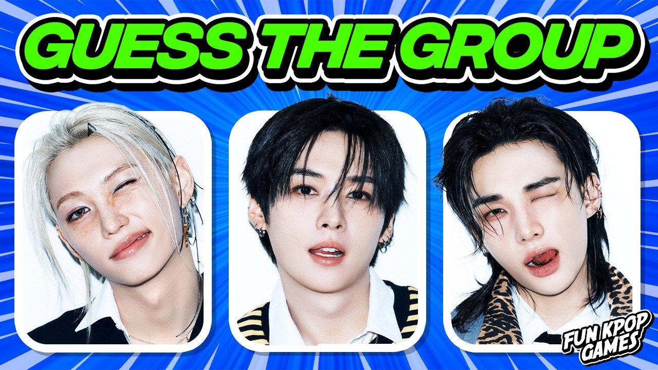 ⭐️ GUESS THE KPOP GROUP BY 3 MEMBERS | KPOP QUIZ - FUN KPOP GAMES 2026