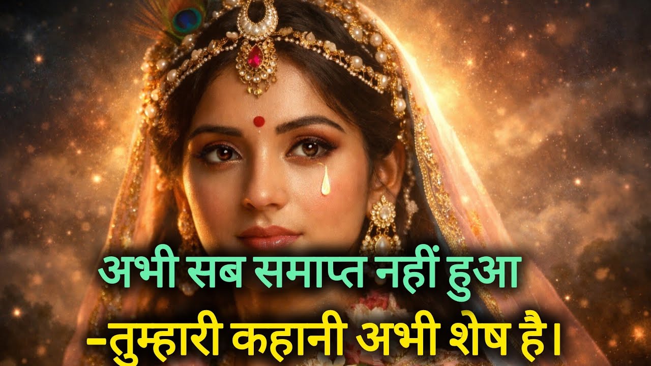 अभी सब समाप्त नहीं हुआ… तुम्हारी कहानी अभी शेष है | राधारानी का दिव्य संदेश | #DivineMessage