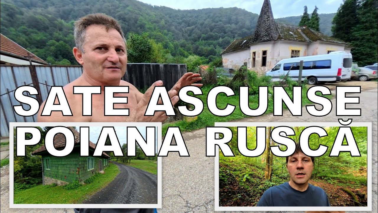 AM UMBLAT prin satele ascunse din Munții Poiana Ruscă, Bătrâna și Poieni