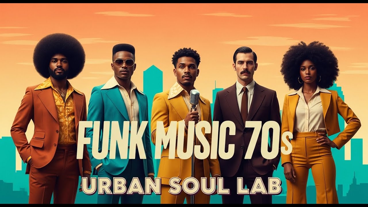 70s Funk Soul Radio 🎷 Smooth Background Music for Work & Relax