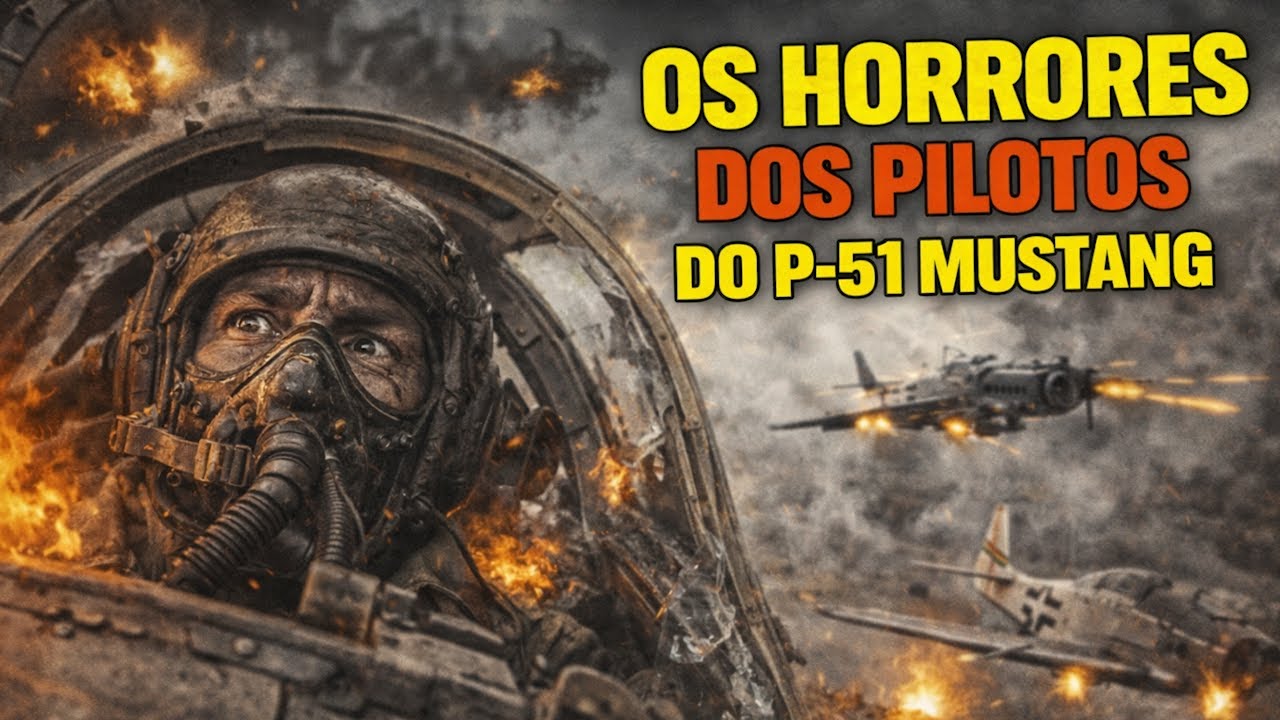 Os Horrores Dos Pilotos Do P-51 Mustang