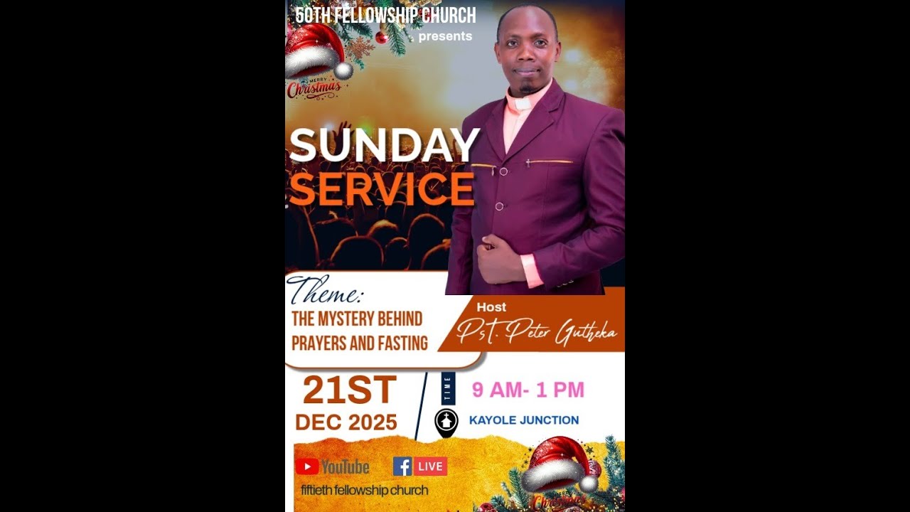 SUNDAY SERVICE //FINISHING STRONG//28/12/2025