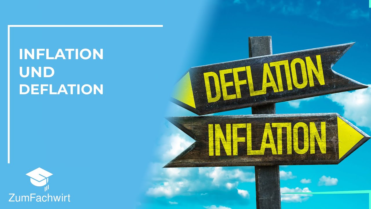 Inflation und Deflation einfach erklärt! (Volkswirtschaftslehre VWL)