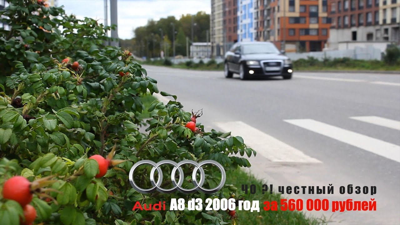 обзор Audi A8 d3 2006 год за 560 000 рублей - эх перекуп перекуп