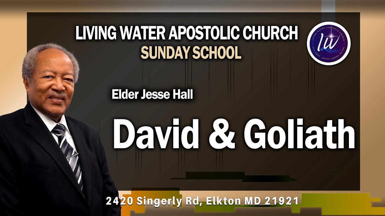 Elder Jesse Hall - David & Goliath (12-07-25)