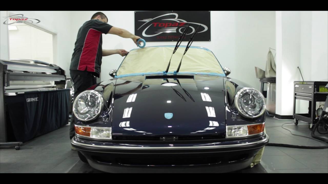 Singer Vehicle Design Porsche 911 Detailing & PPF Installation - Topaz Detailing London