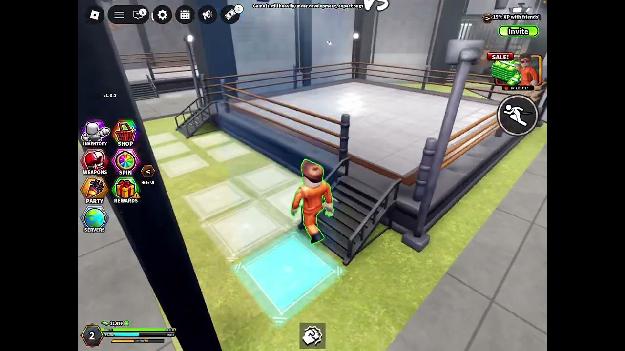 My first ever YouTube video - a play through of the game Prison Brawl on Roblox 