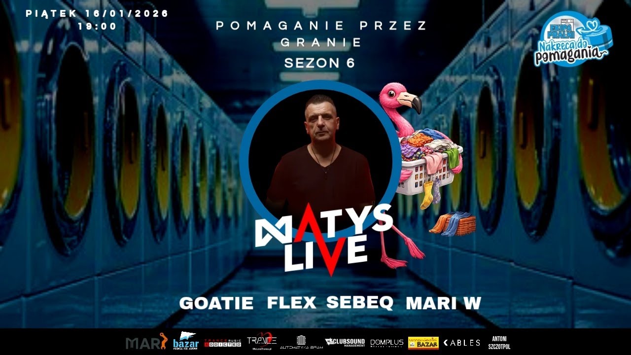 MATYS LIVE - EKIPA PRALNI MARI W FLEX GOATIE SEBEQ part 1