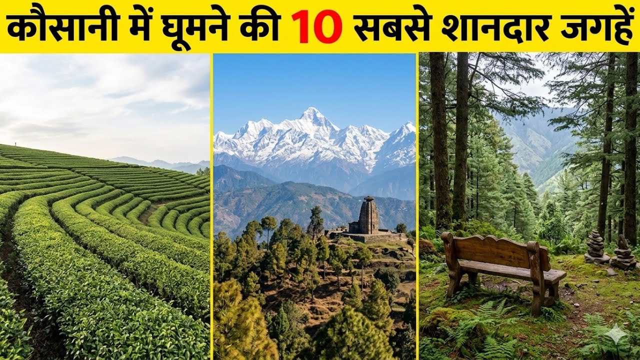 पहाड़ों में सुकून – Kausani की सच्ची खूबसूरती! 🏔️🌿