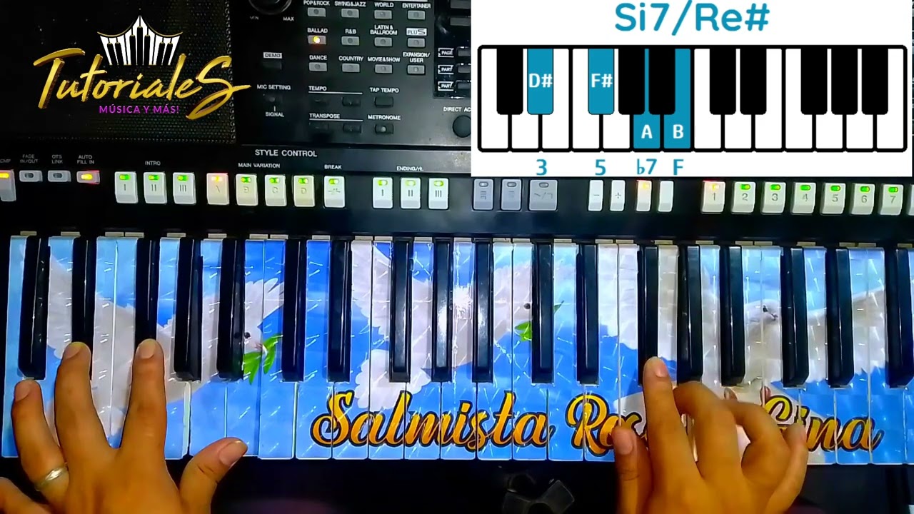 SALMOS 145 - TUTORIAL TECLADO (Em)