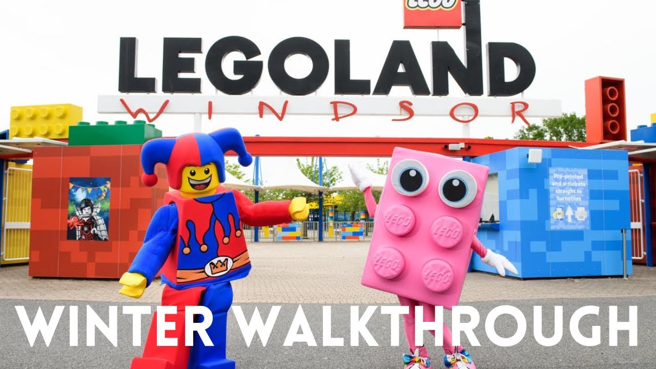 Legoland Windsor Winter Walkthrough (and riding some rides too!)