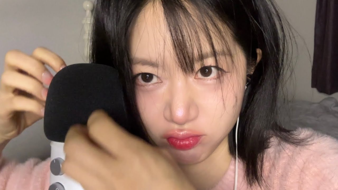 ASMR 자기 전에 생각날 거야.🧠뇌까지 시원한 마이크 긁기 &ADHD 토킹(Mic Scratching, Talking, MouthSounds, 입소리)