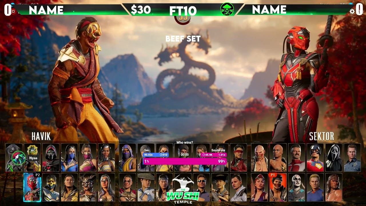 SECBOHANNON VS SOULSFATE FT10 BEEF SET (with extra sets)