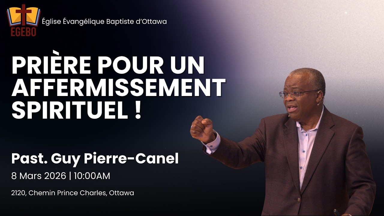 EGEBO | Service d'adoration et de louange du dimanche 8 mars 2026