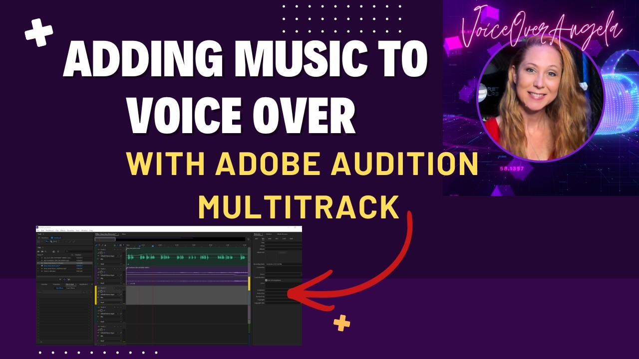 Voice over + Music: Adobe Audition Multitrack Workflow