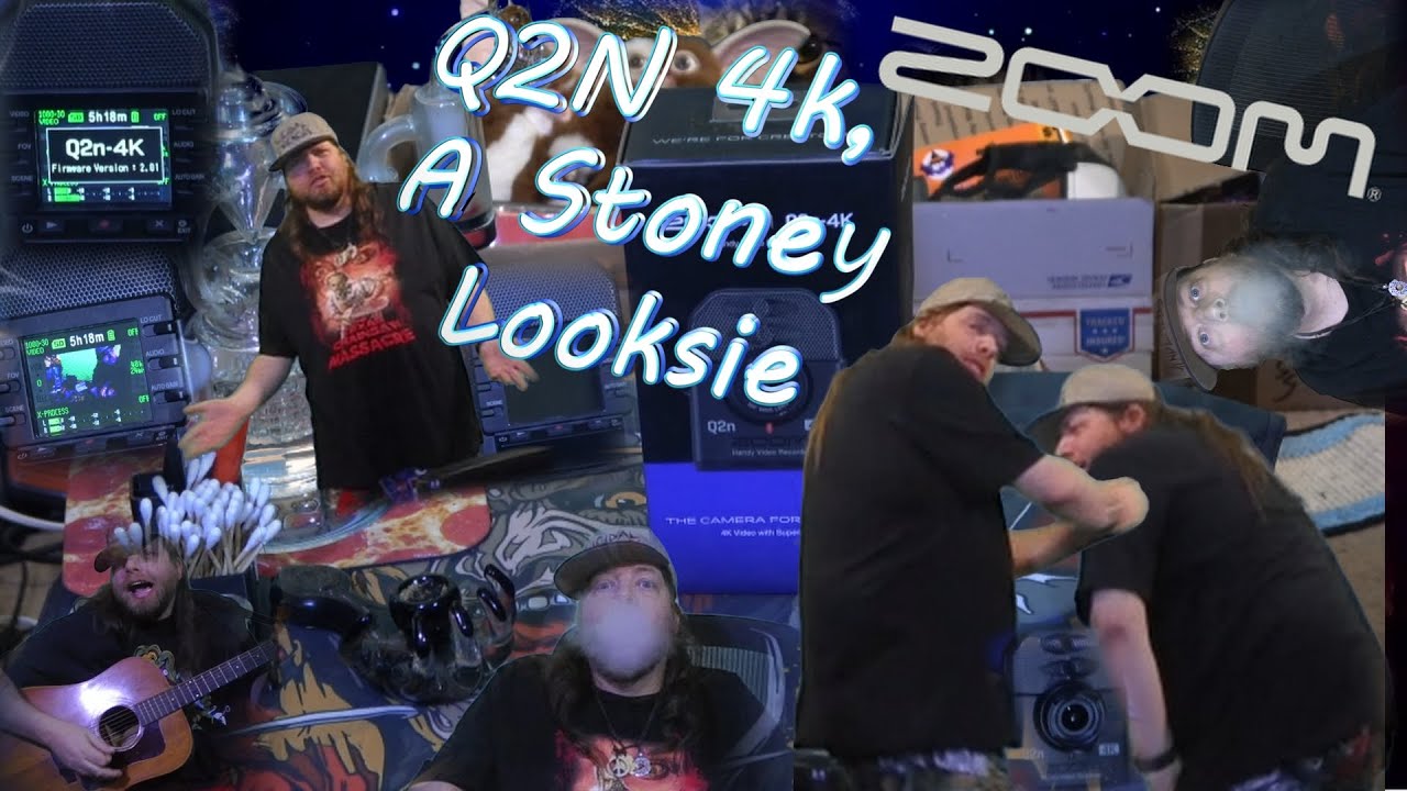 A Stoney Look At The Zoom Q2N 4k, and stuff