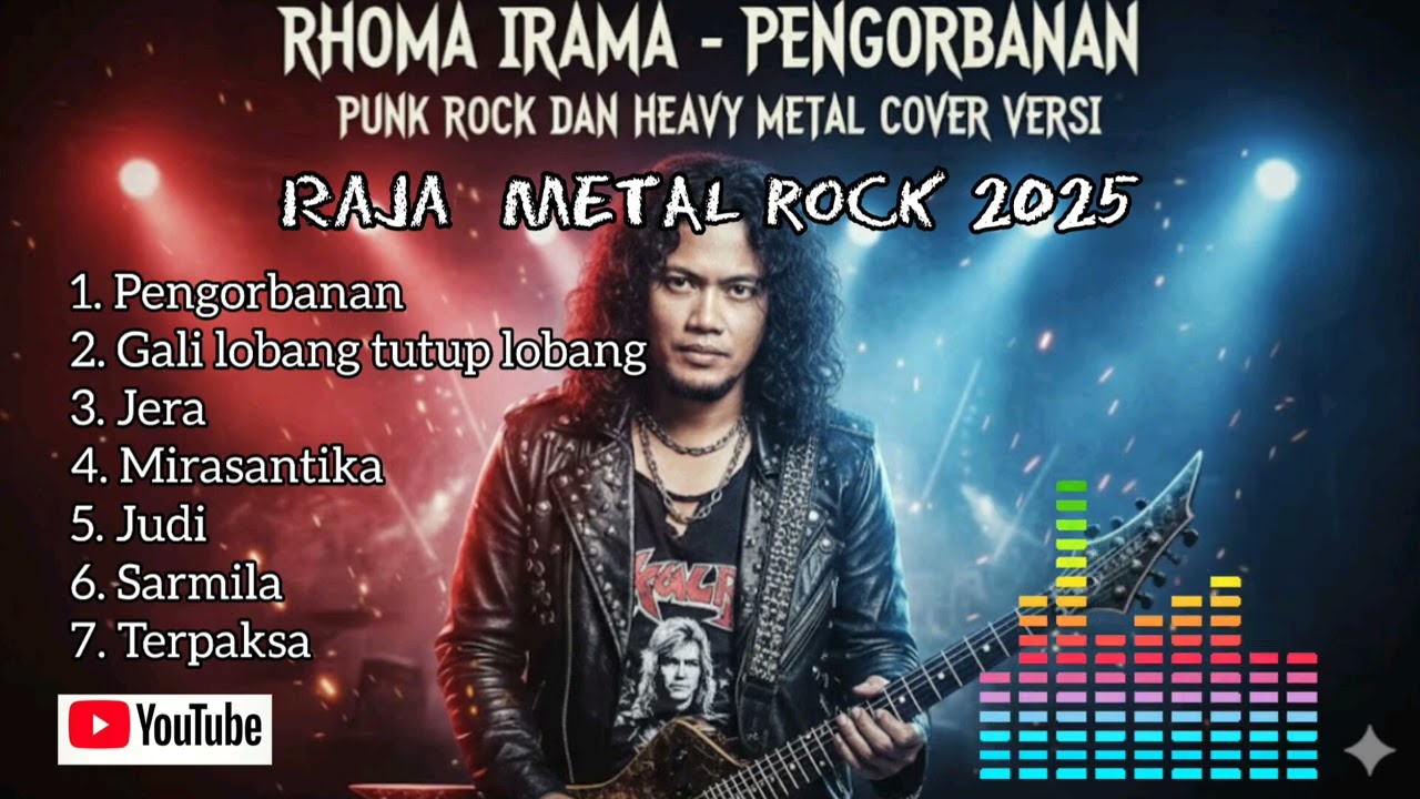 Rhoma Irama - Pengorbanan (Full Album) | Punk Rock & Heavy Metal Cover Version 2025 [ @indoPopMix] 