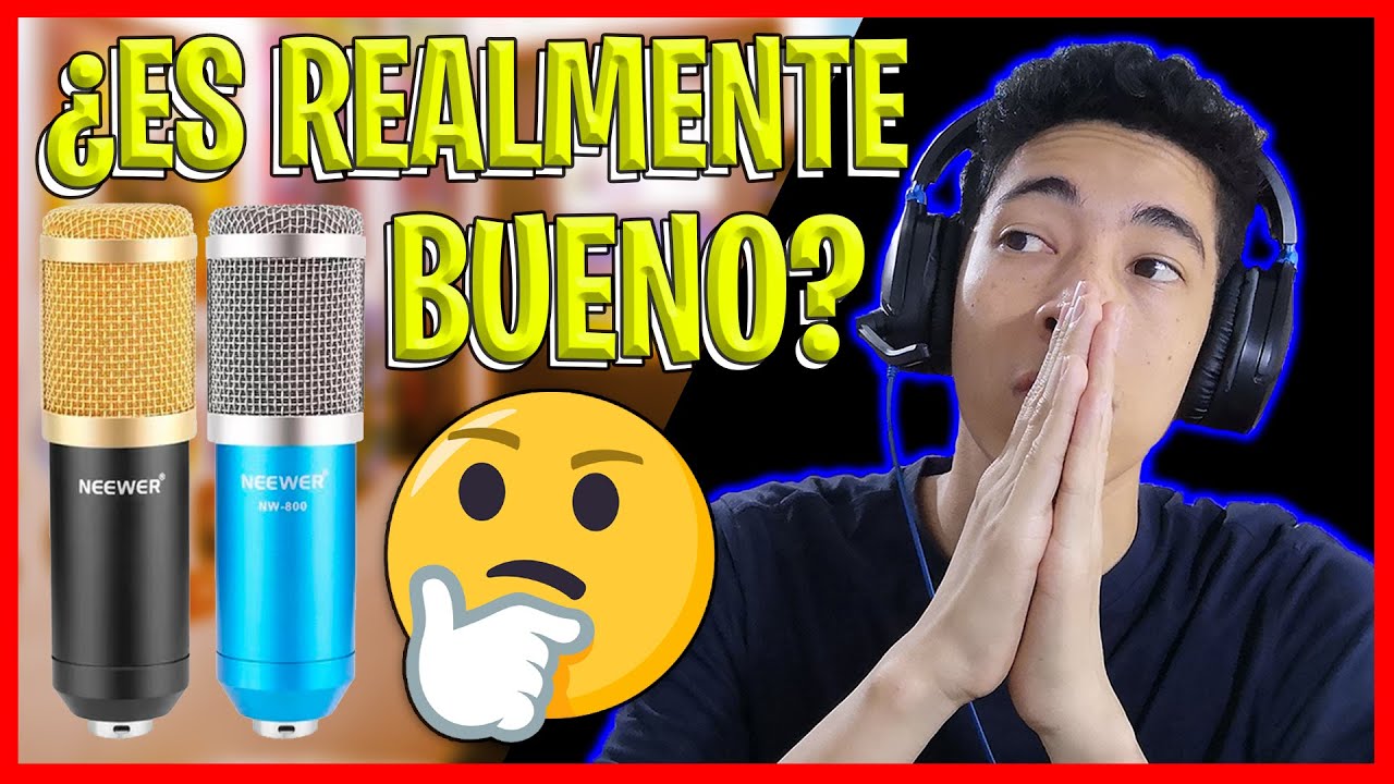 NEEWER NW800 | Micrófono BARATO para tu Set Up | REVIEW & Audio Test