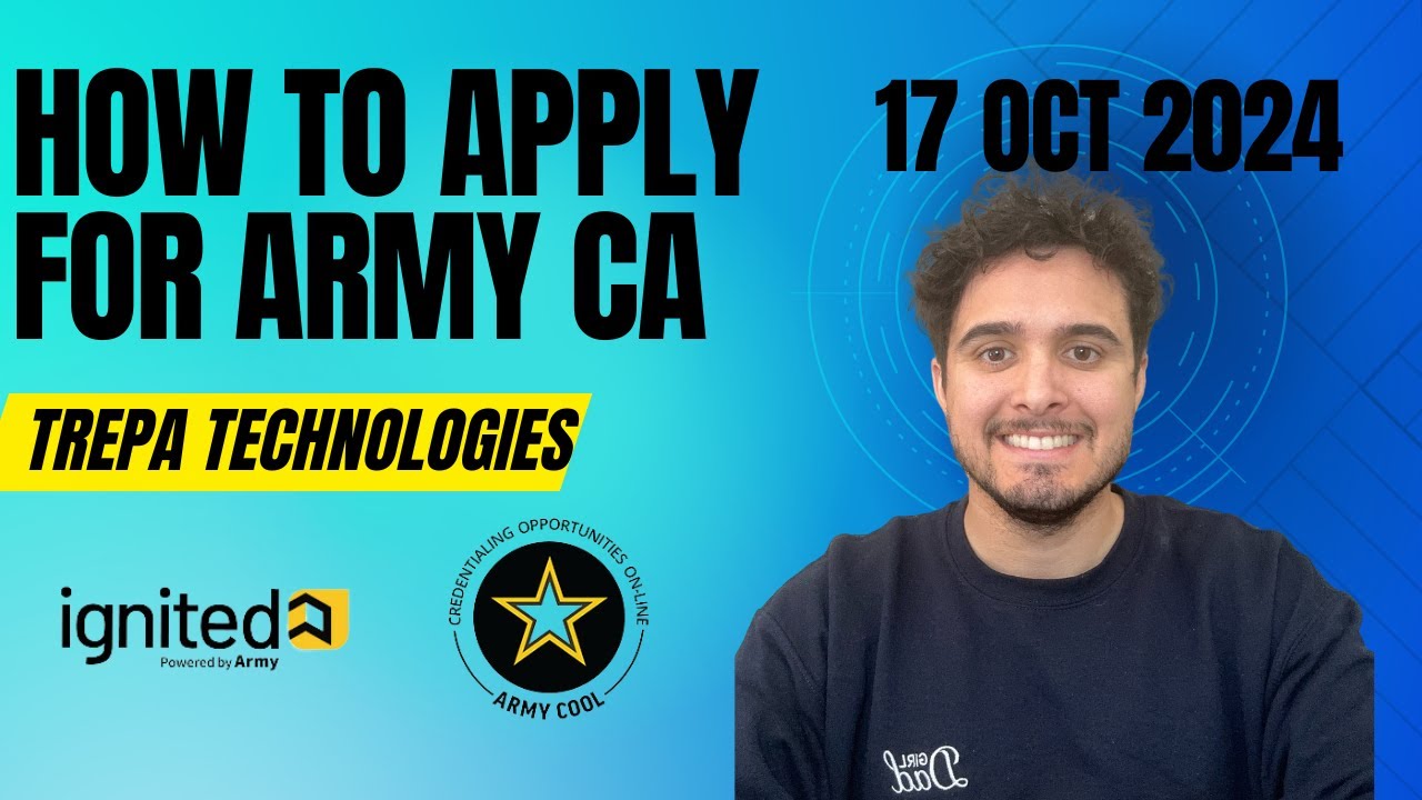 How to Apply for Army Credential Assistance | Army CA/COOL | Free Certifications | DoD COOL