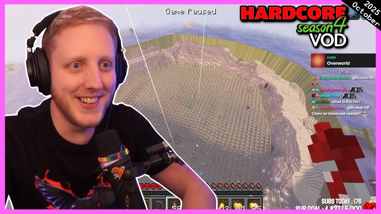 Constructing the TNT Machine! • 6+ Years Hardcore World! - Philza VOD - Streamed on October 20 2025