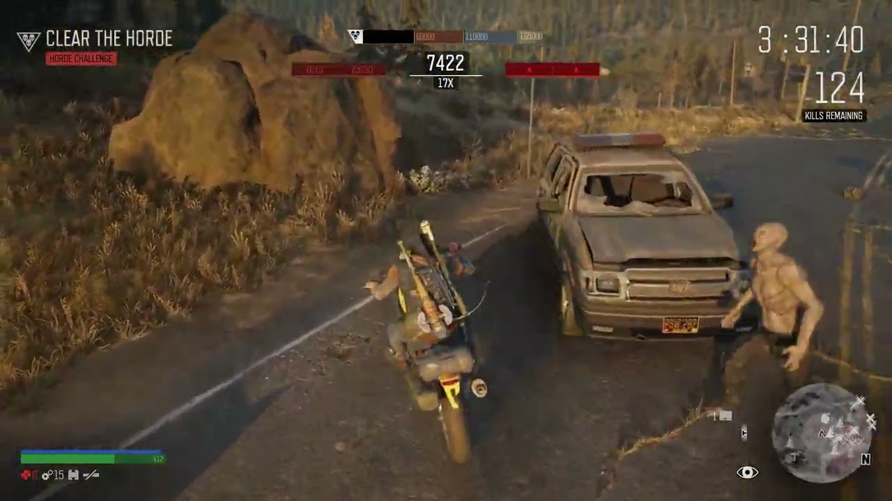 Days Gone Challenge