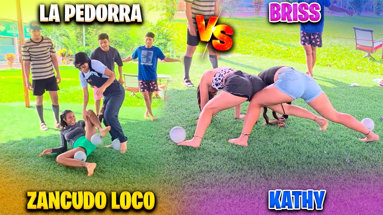 Esta ronda estuvo divertida entre LA PED0RRA VS ZANCUDO LOC0 Y BRISS VS KATHY
