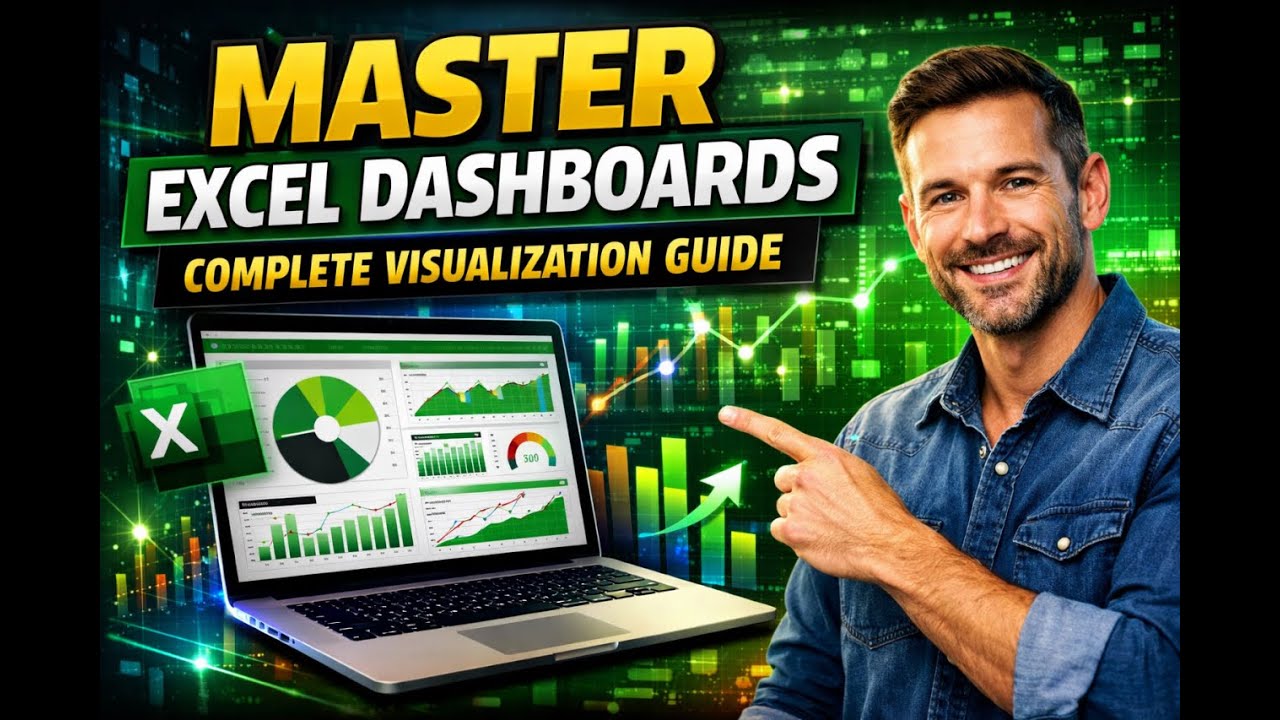Excel Dashboard Design for Data Visualization | Complete Guide 2