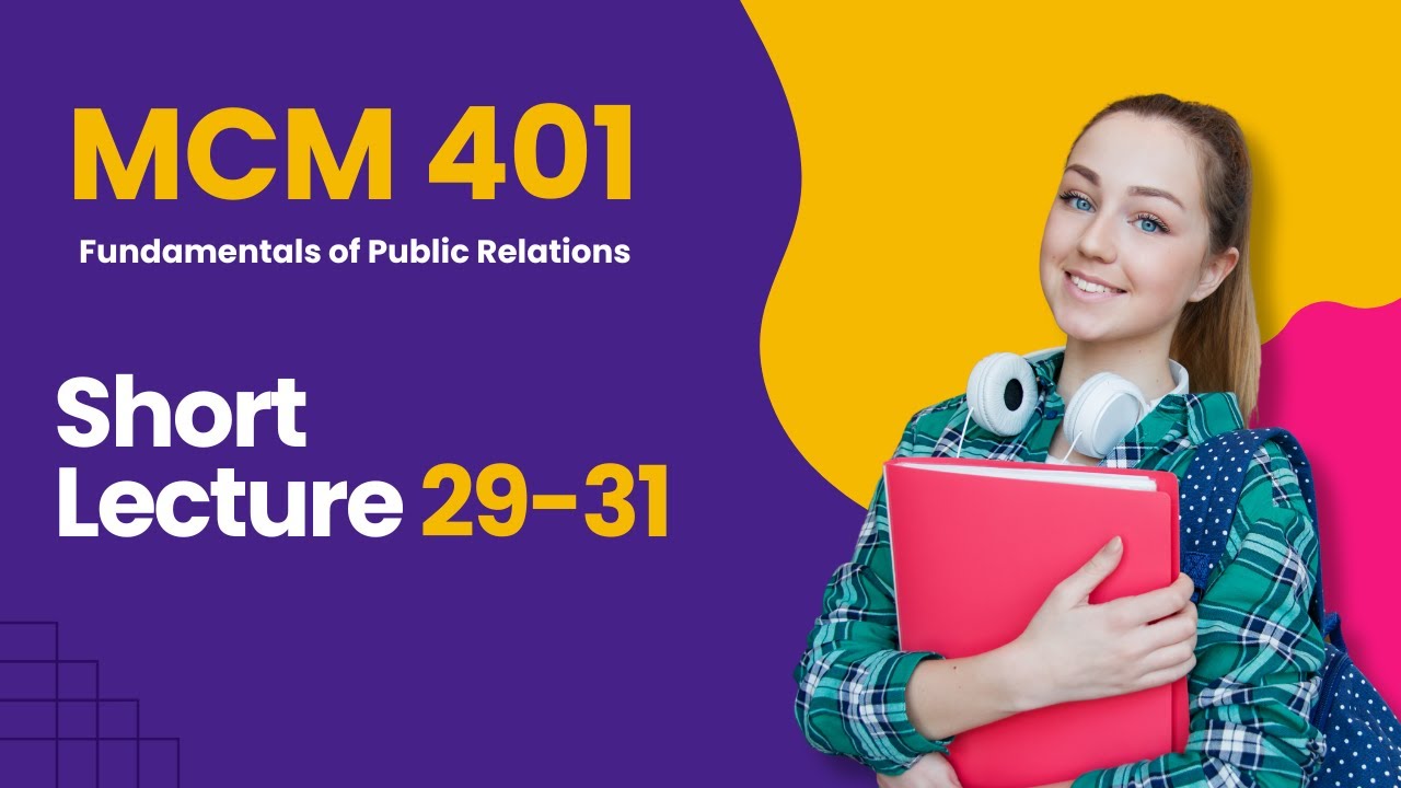 MCM401 Short Lecture 29-31_Highlighted Questions_short Lectures_FinalTerm_Full Detail In Short Time