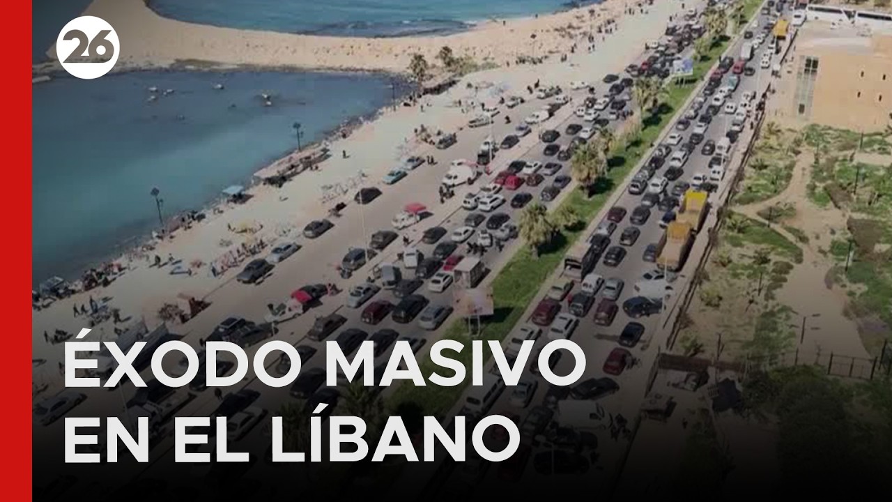 🇱🇧 HUYEN ESCAPANDO DEL CONFLICTO EN EL LÍBANO | Israel lanza una campaña de ofensiva contra el sur