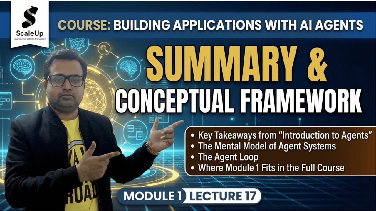 L17 Summary & Conceptual Framework