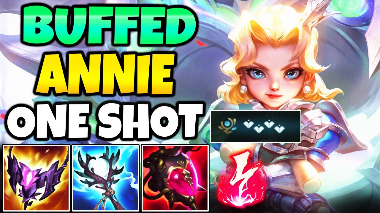 BUFFED FULL BURST ANNIE MID (ONE SHOT) - How To Play Annie & Carry - Patch 25.09 League of Legends