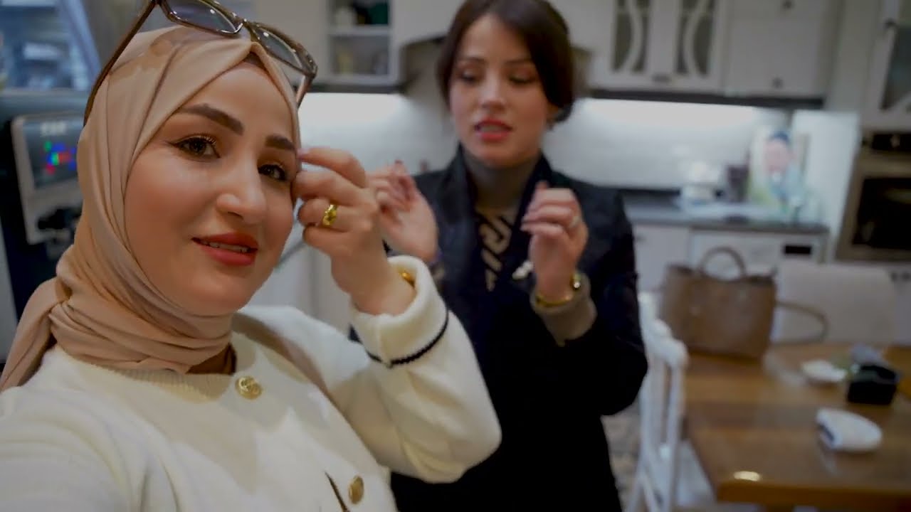 شنو صار ساعه 3 الفجر 🫣 اول مره اسوي هذا اللون😍