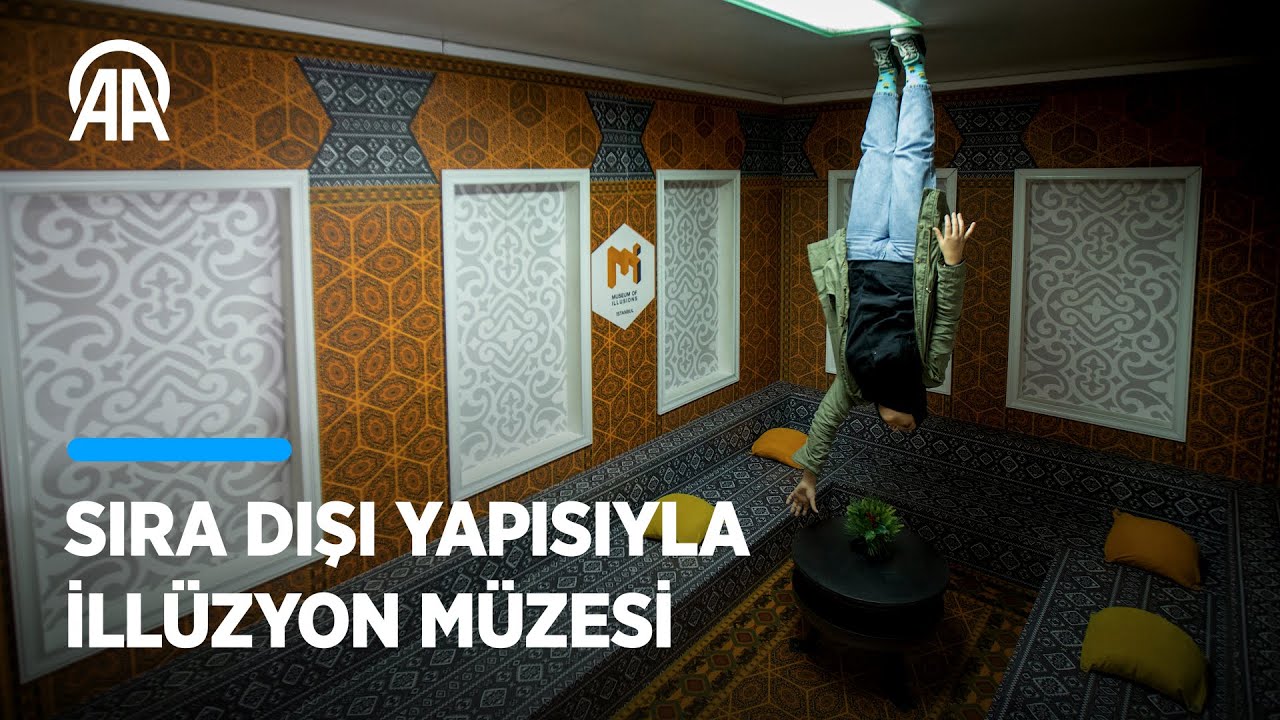 Sıra dışı yapısıyla İllüzyon Müzesi ziyaretçilerini şaşırtıyor