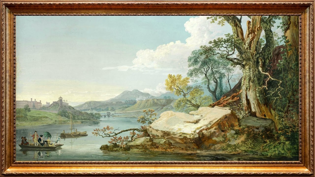 Luxury Art Vintage Oil Painting | Framed Art Aesthetics Screensaver for TV