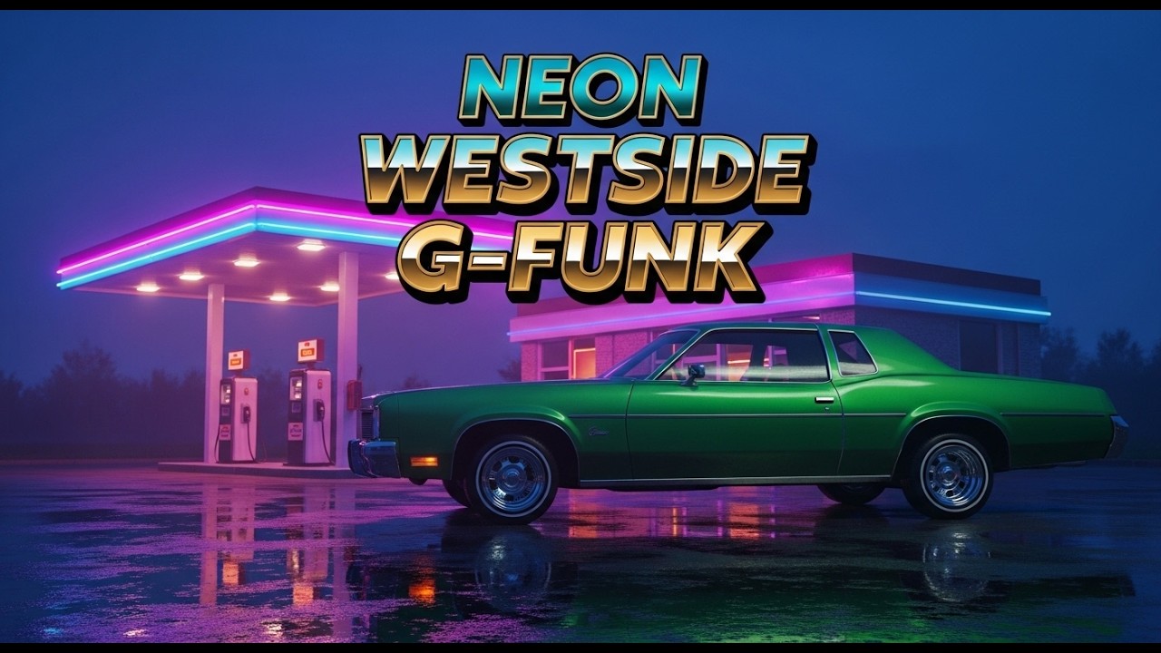 West Coast G-Funk Night Cruise 🌃 Smooth Lowrider Funk for Late Night Driving