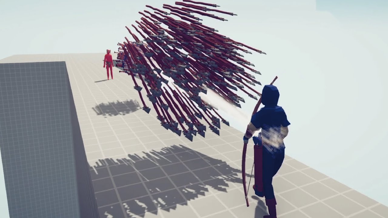 ARCHER GOD VS SPEAR THROWER GOD - TABS MODS - Totally Accurate Battle Simulator