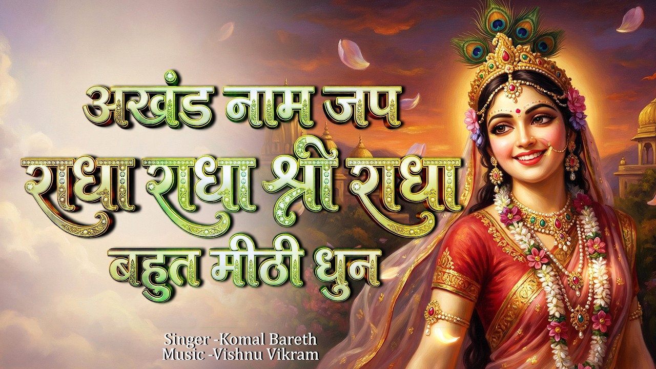 Akhand Shri Radha Naam Jap | राधा राधा श्री राधा | Shri Radha Naam Jap | Radha Naam Jap | Radha Dhun
