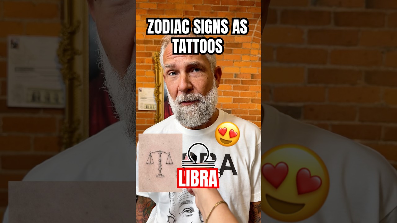 Zodiac signs as tattoos ♈️✨ #zodiacsigns #tattoo #tattoos #tattooartist #tattooideas